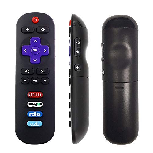 Smartby RC280 Replacement Remote for TCL Roku TV with Vudu Netflix Radio Buttons 40FS4610R 32S3700 32S3800 50FS3750 28S3750 32S3750 40FS3750 48FS3750 32S3800 55UP120 32S4610R 40FS4610R 50FS3750