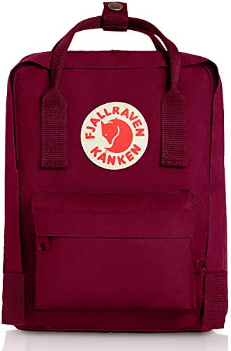 Kanken Mini Classic Backpack for Everyday (Plum)