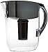 Brita Grand Water Filter Pitcher, Black, 10 Cup