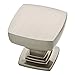Franklin Brass Parow Kitchen Cabinet Knobs or Drawer Knobs, Single, Satin Nickel, Cabinet Hardware, P29542K-SN-C