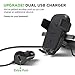 iOttie Easy One Touch Qi Wireless Fast Charge Air Vent Mount for Samsung Galaxy S9 S8 Plus Edge Note 9 & Standard Charge for iPhone Xs Max R 8 Plus [10 Dollar Amazon
