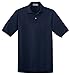 Jerzees 50/50 Men's 5.6 oz. Jersey Polo with Spotshield (J Navy, Large)