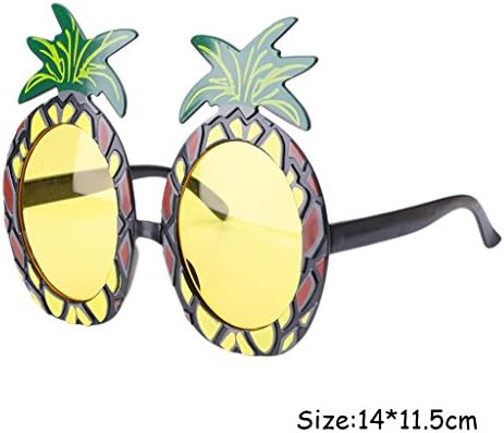 Allrise Pineapple Beach Party Glasses Sunglasses, Fancy Dress Costume Hen Night Wedding Party Decor Gift