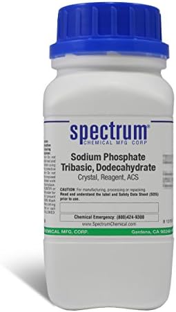 Spectrum Chemical Sodium Phosphate Tribasic, Dodecahydrate, Crystal, Reagent, ACS
