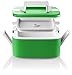 Ozeri Thermomax Stackable Lunch Box and Double-wall Insulated Food Storage Container, Green