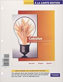 Calculus For Business Economics Life Sciences And Social