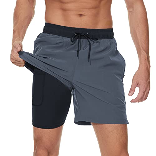 Arcweg Costume da Bagno da Uomo con Boxer Slip Foderato
