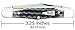 Case Burnt Indigo Half Whittler Pocket Knife