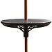 Sundale Outdoor Adjustable Umbrella Table, Beach Patio Garden Poolside Accessory, 23in Dia