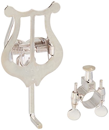 Bach Brass 1815S Trumpet/Cornet Lyre, Clamp-on, Silver-plated