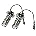 XY-AUTO H3 Fog Light LED Cool White Bulb Super Bright 12V-24V Pack of 2
