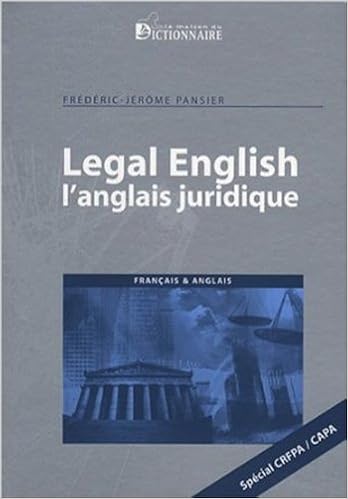 anglais juridique