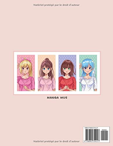 Cree Ton Manga Livre De Bande Dessinee Vierge Pour Creer Ton Propre Manga 100 Planches A Personnaliser Pour Adultes Adolescents Et Enfants Cadeau A Offrir French Edition Mus Manga Amazon Com Books