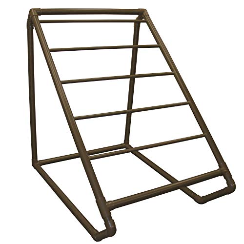 Essentially Yours 7 Bar Towel Rack Pool Float Storage and Drying Rack Free Standing Jumbo