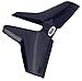 STINGRAY HYDROFOILS - Classic Junior Hydrofoils for 9.9-40 hp (Black) - Best for Small Boats - Stabilizer Fins for Outboard/Outdrive Motors - Made in The USA
