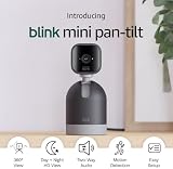 Blink Mini Pan-Tilt Camera Rotating Indoor Pet Security HD Two-Way Audio Alexa view 5