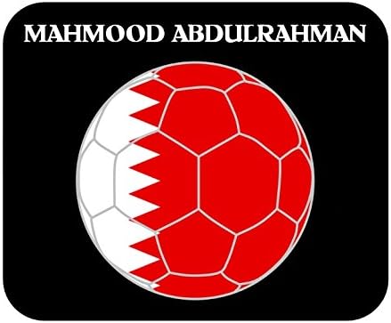 Mahmood Abdulrahman (Bahrain) Soccer Mouse Pad
