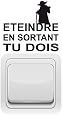 Sticker Interrupteur Maître Yoda – Noir Mat, 8 X 7,5 Cm, Pour Personnaliser Prises Et Interrupteurs - 5
