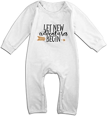 Let New Adventures Begin Baby Romper Cute Kid Girls Boys