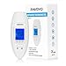 ANKOVO Medical Digital Forehead and Ear Thermometer with Fever Health Alert Clinical Monitoring System for Baby Child and Adult CE and FDA Approved