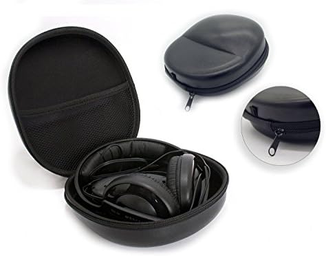 Black Headphones Case Cover Protector Holder Travel Carry Bag for SENNHEISER HD 4.50BTNC