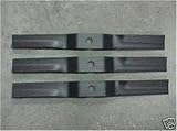 Woods Rd7200 Single Bolt Finish Mower Blade Kit New Oem Woods 53555Kt