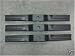 Woods Rd7200 Single Bolt Finish Mower Blade Kit New Oem Woods 53555Kt