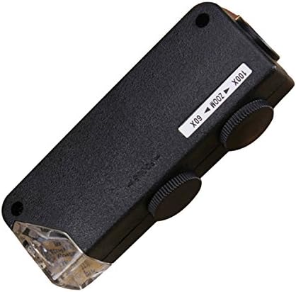 Joyutoy Mini 60X 100X Universal Clip Type LED Cellphone Microscope Magnifier With Led UV Light Pocket Jewelry Magnifier