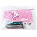 Chinco 31 Pieces Gel Ink Pens Pencil Case Set Unicorn School Supplies for Students, Includes 10 Pieces Colorful Gel Ink Pens, Unicorn Pen Case, 20 Pieces Replaceable Color Refill Ink, Fine Point Pen