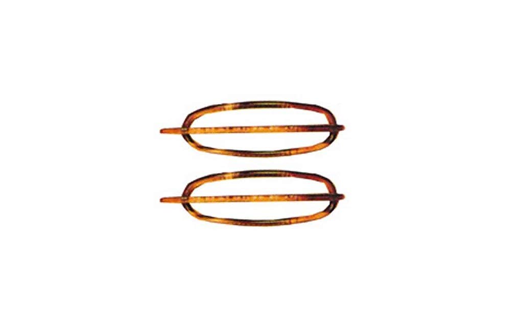 Efalock 96325250 Acetate Dragonfly Havana (Pack of 2)