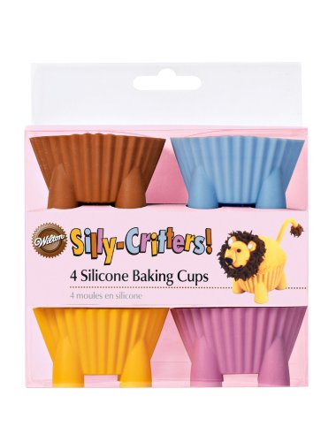 Wilton Silly Critters Baking Cups, Set of 4