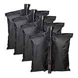 Fasmov Canopy Weight Bags for Instant Legs Canopy Weights Sand Bags Leg Weights for Pop up Canopy, 4-Pack