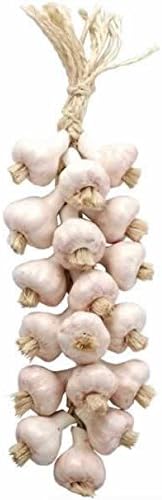 Tierra y Fuego Handmade Southwest Style Ceramic Ristras - Small Garlic String