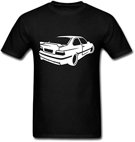 Men's Bmw e36 For Designed T-Shirts Black Large