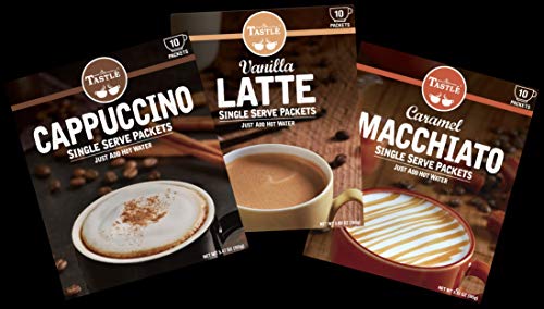 CAFE TASTLÉ SINGLE SERVE CARAMEL MACCHIATO COFFEE, 10 COUNT
