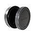CamDesign Body Cap & Camera Rear Lens Cover Set for Micro Four Thirds MFT Micro 4/3 M4/3 fits Panasonic G1 G2 G3 G10 GH1 GH2 GH2 GH3 GF1 GF2 GF3 GF5 GX1 ; Olympus E-P1 E-P2 E-P3 E-PL1 E-PL2 E-PL3