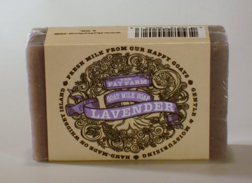 The Fay Farm's Lavender Goat Milk Bar Soap - 4 Oz.