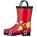 Disney Cars Kid's Lightening Mcqueen Boy's Red Rain Boots (Toddler/Little Kid) (12 M US Little Kid)