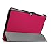 Acer Iconia One 10 B3-A20 case, Pasonomi® Ultra Slim Lightweight PU Leather Folio Case Stand Cover for Acer Iconia One 10 B3-A20 10-Inch Tablet (Hot Pink)