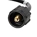 X Home 12 Feet Propane Tank Adapter Hose Assembly 1lb to 20 lb Converter for QCC1/Type 1 LP Gas Tank -Connects 1 LB Portable Appliance to 20 lb Propane Bottle