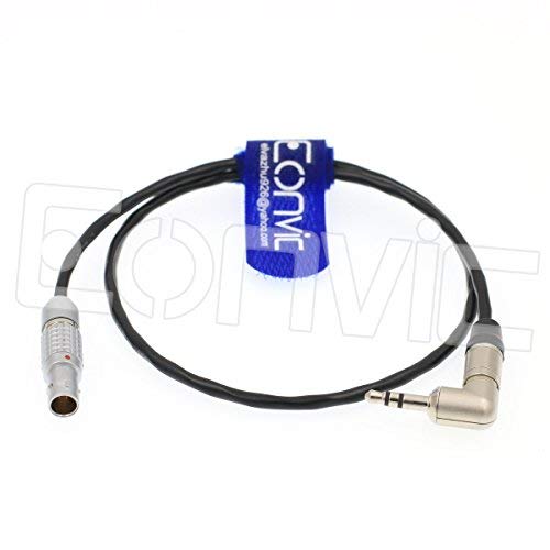 Eonvic 3.5mm to 5pin Audio Time Code Cable For Sound Devices ARRI Alexa Camera