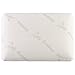 Cheer Collection Natural Latex Pillow Eco-Friendly Ventilated Foam Pillow with Washable Bamboo Cover
