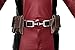 Dead Cosplay Pool Wade Costume Jumpsuit PU Outfit with Belt Adult Size L