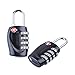 Intcrown Gym Lock 4 Digit Padlock TSA Approved Combination Lock for Luggage Suitcase Gym and Sports Lockers 2 Pack