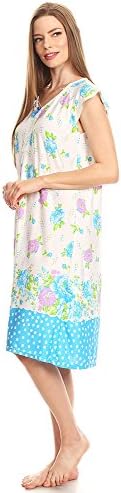 Lati Fashion 804 Women Night Gowns Sleep Shirts Pajamas