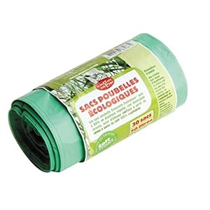 La droguerie écologique – Plastic vuilniszakken, 30 l