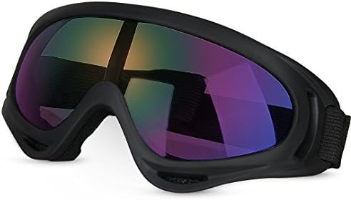 GARDOM Tactical Goggles, Military Eyewear CS Army Glasses Ski Goggles Sport Sun Glasses UV Protection Snowmobile Bicycle Motorcycle Protective Glasses with Adjustable Strap