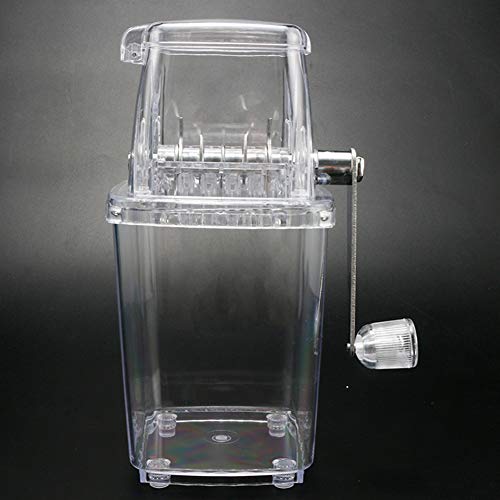RONSHIN Multifunction Manual Mini Home Transparent Ice Crusher Shaver Kitchen Tool - Thumbnail 3