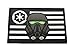 Trooper USA Flag Rogue Patch [Glow Dark -3D-PVC Rubber -Hook Fastener Backing]