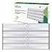 LE LED Motion Sensor Closet Lights, 10 LED Wireless Under Cabinet Lighting, Stick-on Anywhere Night Light Bars with Magnetic Tape for Closet Cabinet Wardrobe Stairs, Battery Operated, Pack of 4